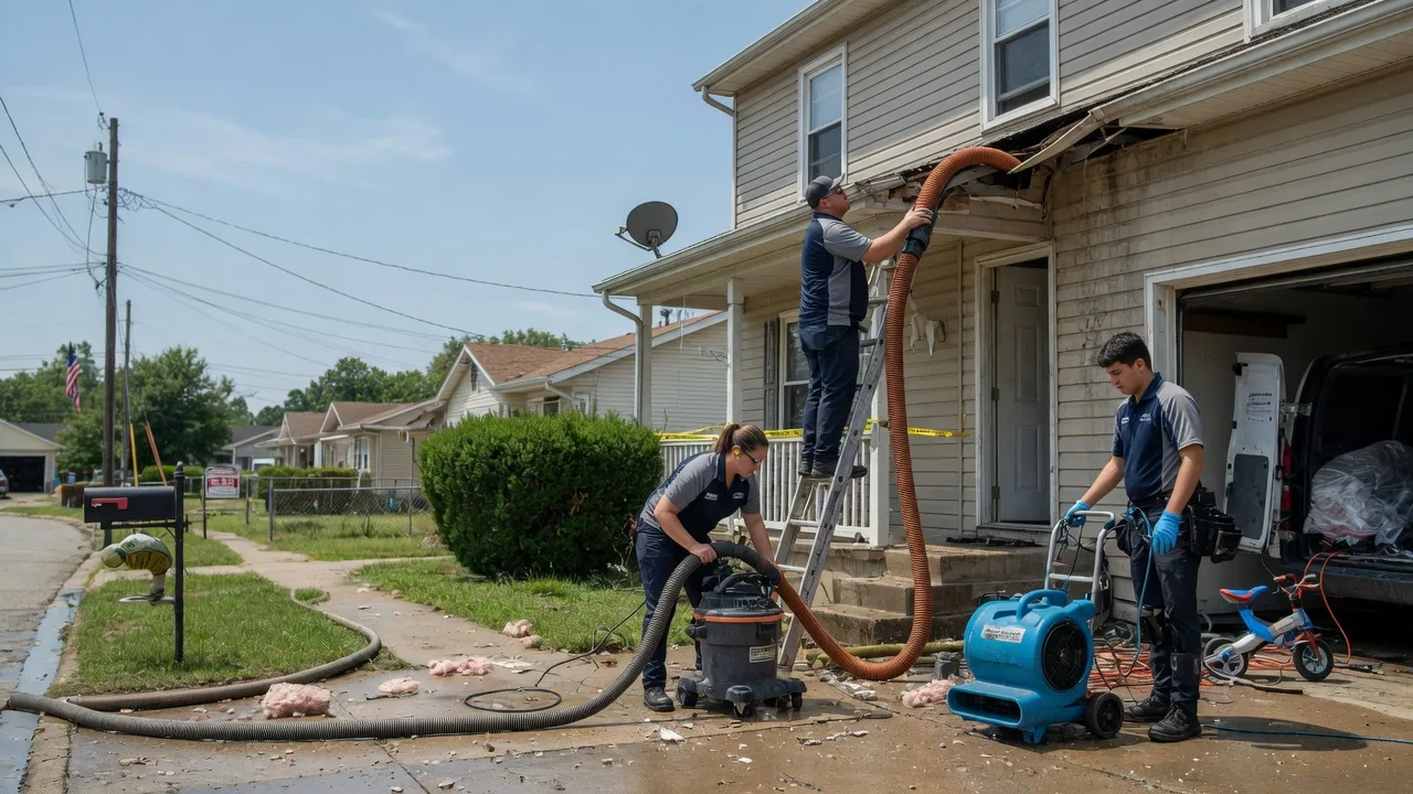 Water Damage Restoration in New Ross, IN near me